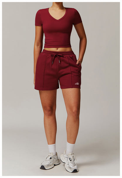 Kratke hlače rdeče
